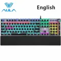 Механическая игровая клавиатура AULA 104 клавиш русская раскладка