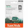 Память USB Flash 64 ГБ SanDisk Ultra Eco [SDCZ96-064G-G46]