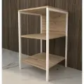 Стеллаж напольный, стеллаж лофт, этажерка деревянная