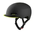 Велошлем ALPINA Brooklyn Black-Neon/Yellow Matt (см:57-61)