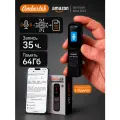 Мини диктофон Ambertek VR275F с ИИ распознаванием речи 64Гб