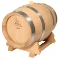 Дубовая бочка 10л для самогона (американский дуб)