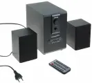 Компьютерные колонки 2.1 Dialog AP-150, 2 х 5Вт + 10Вт, MP3, пульт ДУ, 220В, черные