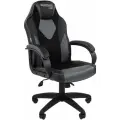 Кресло геймерское Chairman game 17 Россия экопремиум черный/серый