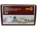 Комплект кранов для бокового подкл. Danfoss 3/4 прямой (2 крана+термоголовка Heaton)