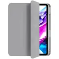 Чехол-книжка VLP Split Folio, эко-кожа, для iPad Air M2, магнит, серый