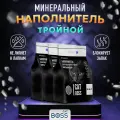Наполнитель для кошачьего туалета впитывающий CatBoss Black тройной / 18,9л.