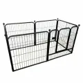 Вольер, Bentfores (6 секций 70 х 70 см, металл, черный, 35137)