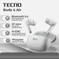 Беспроводные наушники Tecno Buds 4 Air - белые