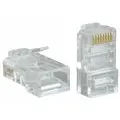 Vcom кабели VNA2230-1 100 Разъем Plug RJ45 8P8C для FTP кабеля 5 кат. экранированный, 100шт,