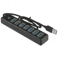 USB-разветвитель ORICO PW7U-U3-05-BK-EP