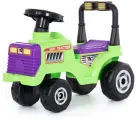 Каталка Зеленый трактор Митя с сигналом - 60 см