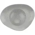 Тарелка для пасты Kutahya Galaxy, 29x6,5 см, фарфоровая, светло-серая