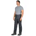 Брюки Фаворит-Люкс темно-серые с серым р. 52-54/182-188 / Брюки рабочие мужские / Брюки рабочие
