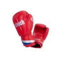 Перчатки боксерские Clinch Olimp красные (вес 10 унций) полиуретан