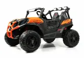 Другие электромобили Rivertoys Детский электромобиль K777KK LUX 4WD оранжевый