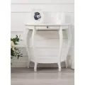 Консоль Элегант, МДФ, 80 см х 38 см х 76 см, с ящиком, цвет молочный дуб
