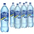 Вода питьевая Aqua Minerale газированная, ПЭТ, 6 шт. по 2 л