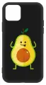 Чехол-накладка Krutoff Soft Case Авокадо Веселый для Apple iPhone 12 Pro Max черный
