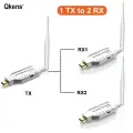 Беспроводной HDMI-удлинитель 4K 50м Wi-Fi, 1 TX to 2 RX