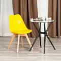 Стул для кухни с мягким сиденьем Tetchair Tulip, 1 штука, искусственная кожа