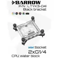 Водоблок для процессора Barrow LTYK3-04I - Transparent/Black