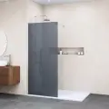 Душевая перегородка RGW WA-010 Walk-in 351001007-31 70 см, профиль хром, стекло тонированное