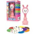 Интерактивная развивающая игрушка BertToys Зайчик Няня Розовый