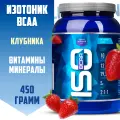 Изотоник RLine ISOtonic BCAA, клубника, 450 гр. спортивный напиток + витамины с БЦАА