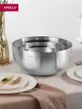 Набор мисок из нержавеющей стали Apollo, 3 предмета, с мерной шкалой