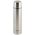 Термос Mallony из нержавеющей стали 1 л, сохраняет горячее 24 ч, серебристый
