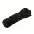 Шнур эластичный 8 мм 100 м, эспандерный, крепежный, полипропиленовый, черный