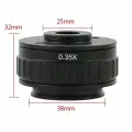 Адаптер C Mount для тринокулярного микроскопа 0.35X 0.5X 1X CTV 38MM интерфейс камеры микроскопа