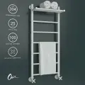 Полотенцесушитель водяной Onix, модель Classic Plus Pro White 400x1000 Лесенка с нижним подключением, белый матовый, полный комплект