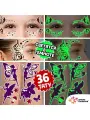 Набор «Детские татуировки», светятся в темноте, 2 листа