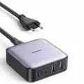 Сетевое зарядное устройство Ugreen CD327 2хUSB-A + 2х USB-C 65W GaN (90747), цвет серый