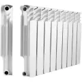 Радиатор биметаллический МЕТАЛЛСЕРВИС THERMA Q2 500/100 9 секций 1215 Вт