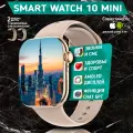 Умные часы WATCH 10 Mini, Смарт часы watch 10 Mini, premium smart watch, 41 мм с NFC, 2 ремешка, Золотой