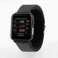 Умные часы здоровья с тонометром и ЭКГ HEALTHBAND Pro №5M, чёрный