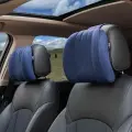 Автомобильная подушка Forbell, для снятия напряжения шеи, из замши и латекса, с эффектом памяти