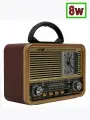 Радиоприёмник/Ретро радио/Блютуз колонка/8898/8Вт/TM