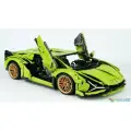 Конструктор Техника Lamborghini Green, 1268 деталей