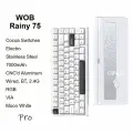 Клавиатура игровая Wob Studio Rainy 75, английская раскладка, PBT, с подсветкой