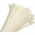 Нейлоновые разъемные стяжки FORTISFLEX КСР 7.5х300 белый 100 штук 60632