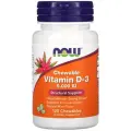 Chewable Vitamin D3 5000 IU, 90 мл, 70 г, 120 шт., 1 уп., мята