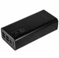 Повербанк 30000 mAh, powerbank, зарядка до 5 устройств, внешний аккумулятор на телефон, пауэр банк для айфона, черный