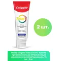 Colgate Зубная паста Total 12 Профессиональная Отбеливающая комплексная антибактериальная, 75 мл - 2 шт