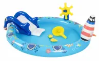 Бассейн - игровой центр Море 203 x 152 x 64 см, Sunclub (51220), 163 л