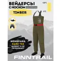 Вейдерсы с носком Finntrail Timber облегченные Khaki 1538 размер XXL