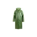 Дождевик с капюшоном на кнопках Master зелёный, ПВХ, 130 мкм 406-857